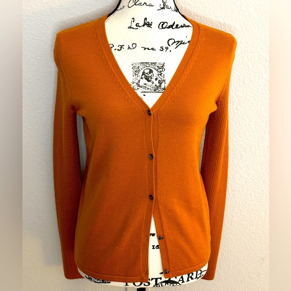 TSE Ribbed Cardigan